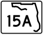 State Road 15A marker