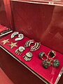 Carmen Miranda's rings and earrings collection.