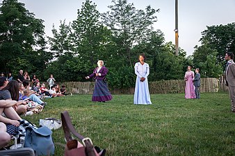 The Importance of Being Earnest performed by New York Classical Theatre on Harbor View Lawn