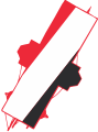Flag map of Sealand