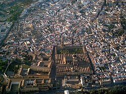 Aerial view of the Historic Centre of Cordoba