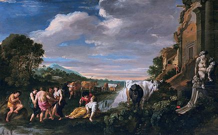 Landscape with Shepherds, Royal Picture Gallery Mauritshuis, The Hague 1626