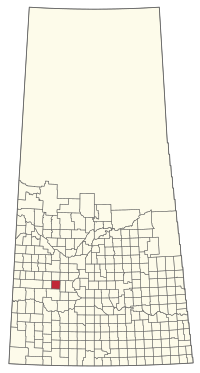Location of the RM of St. Andrews No. 287 in Saskatchewan