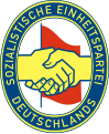 Image 12The logo of the SED (from History of East Germany)