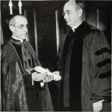 Arthur A. O'Leary and Cardinal Eugenio Pacelli