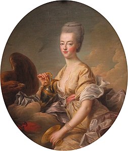François-Hubert Drouais, Marie-Antoinette, en Hébé, 1773