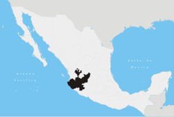 Jalisco within Mexico
