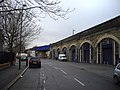 Railway arches on Hercules Road.