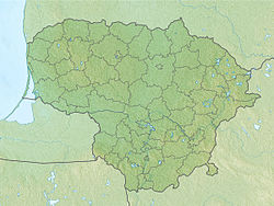 Panevėžys is located in Lithuania
