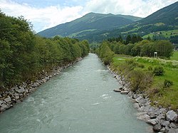 Salzach river near Neukirchen