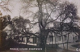 Shapwick Manor, circa 1910