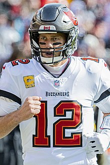 Brady with the Buccaneers in 2021