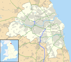 Burradon is located in Tyne and Wear