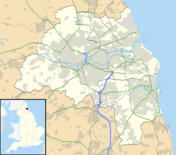 Wellfield is located in Tyne and Wear