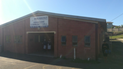 Community hall at Amandawe Mission