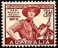 Image 15Australian Scouting stamp (from Scouting in popular culture)
