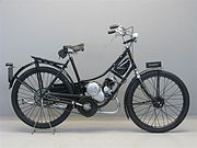 Burgers 100 cc ladies motorcycle with ILO engine from 1934