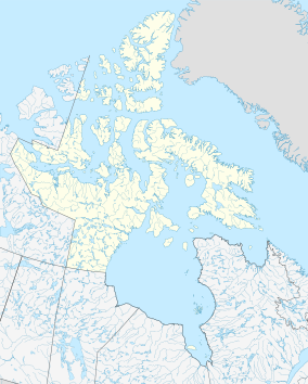 Map showing the location of Tuvaijuittuq Marine Protected Area