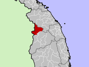 Location in Kon Tum province