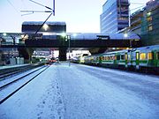 Tikkurila railway station in Vantaa.
