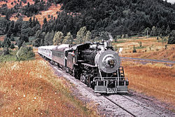 steam powered train