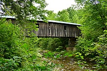 Grist Mill Covered Bridge Jeffersonville Vermont