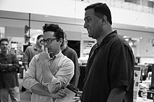 JJ Abrams and Ramesh Raskar at MIT Media Lab, 2012