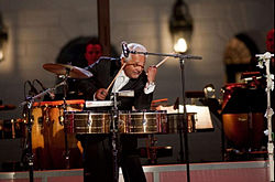 Pete Escovedo at "In Performance at the White House: Fiesta Latina", October 13, 2009