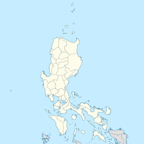 Map showing the location of Olongapo Naval Base Perimeter National Park