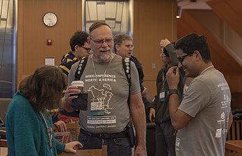 WikiConference North America 2018 Sunday coffee social