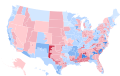 1992 United States presidential election by congressional district