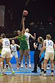 Image 9Initial jump at the match for the 3rd place in the FIBA Under-18 Women's Americas Championship Buenos Aires 2022 between Argentina and Brazil. (from Women's basketball)