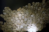 Hoard of 600 Magdeburg bracteates from the early 13th century (Bode Museum)
