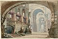 Image 129Set design for Act 3 of Robert Bruce, by Charles-Antoine Cambon (restored by Adam Cuerden) (from Wikipedia:Featured pictures/Culture, entertainment, and lifestyle/Theatre)