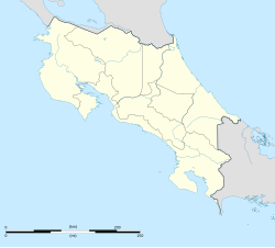 Quepos district location in Costa Rica
