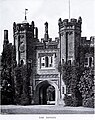 Giffords Hall gatehouse from the South-East, pre-1900