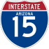 Arizona Interstate 15 shield