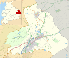 Trawden Forest is located in the Borough of Pendle