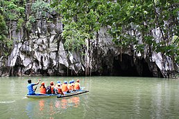 Entrance to the underground river at Puerto Princesa Subterranean River National Park