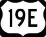 U.S. Route 19E marker