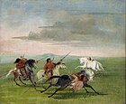 Comanche Feats of Horsemanship, 1834–35
