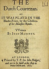 Title page of the first edition (1605)