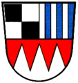 Former coat of arms of the Landkreis Kitzingen