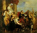 Achilles recognized among daughters of Lycomedes, by Anthony van Dyck (2)