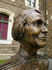 Bronze Bust of Elsie Locke
