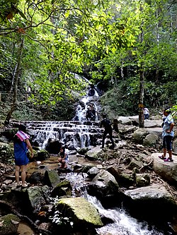 A waterfall in Huai Kaew