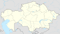 Gvardeyskiy is located in Kazakhstan