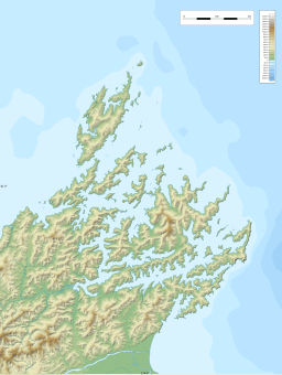 Location of Pelorus Sound