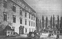 Engraving of the Palace from 1836