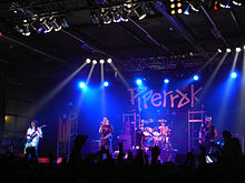 Piperrak in a concert in Durango, Biscay